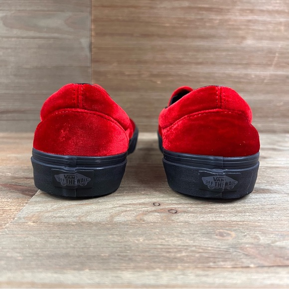 Vans Velvet Slip On Sneakers - Picture 5 of 7
